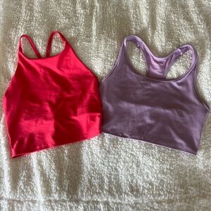 2 pack athletic tops size small